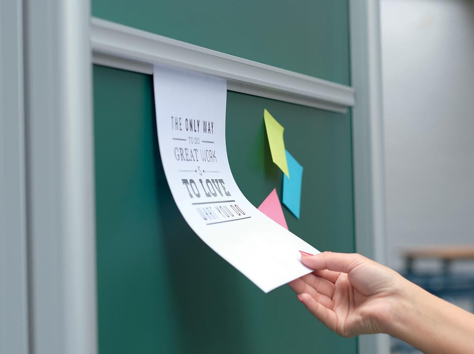 Jalema presentatiesysteem Grip, lengte: 120 cm, inclusief magneetbevestiging - OfficeTown