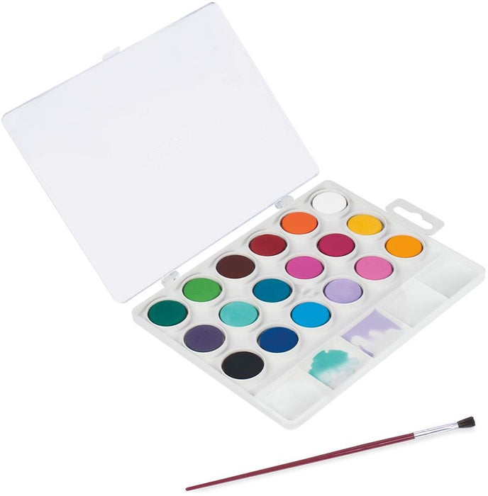 Jovi aquarelverf, 18 napjes doos + penseel - OfficeTown