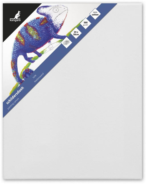 Kangaroo opgespannen canvasframe, afmeting 24 x 30 cm - OfficeTown