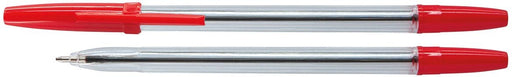 Kantoorartikelen balpen 7,0 mm, rood 50 stuks - OfficeTown
