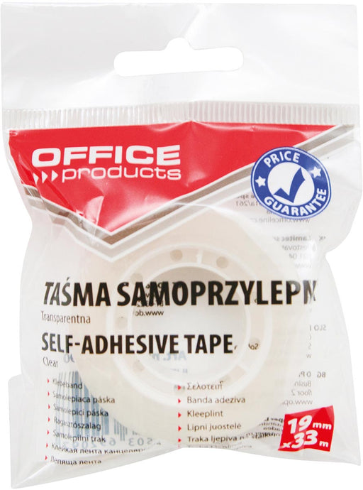 Kantoorbenodigdheden tape, 19 mm x 33 m, doorzichtig 48 stuks - OfficeTown