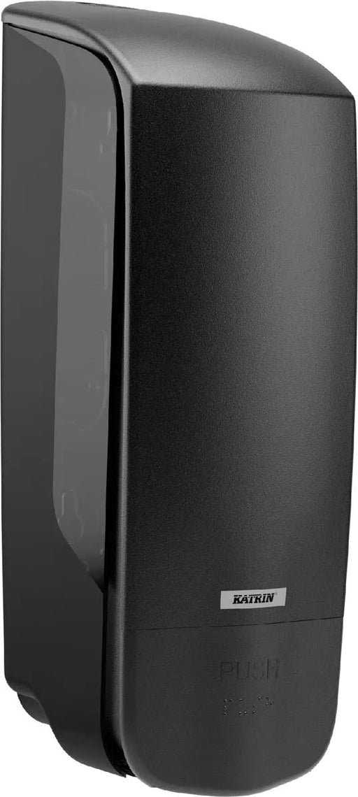 Katrin zeepdispenser 77397, 1000 ml, zwart - OfficeTown