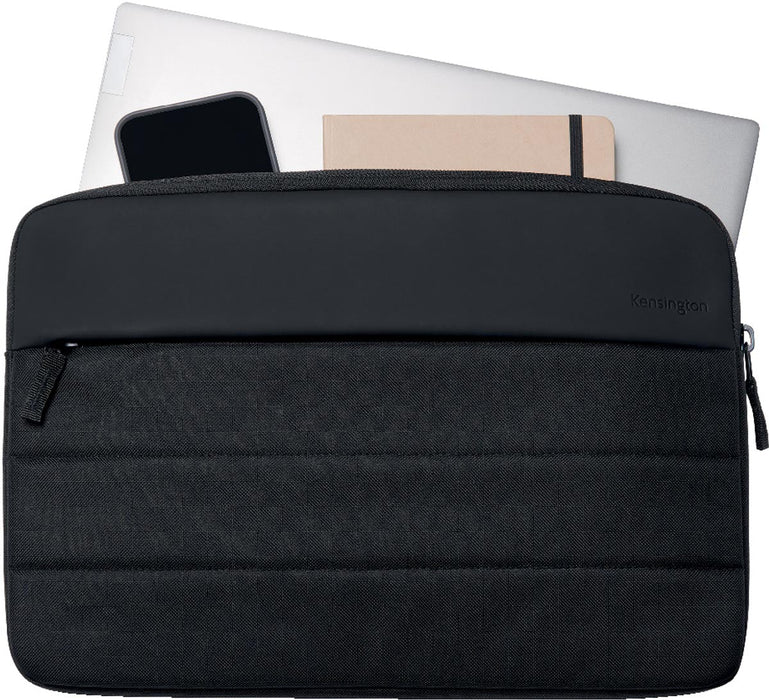 Kensington EQ laptop sleeve voor 12 inch laptops, zwart - OfficeTown