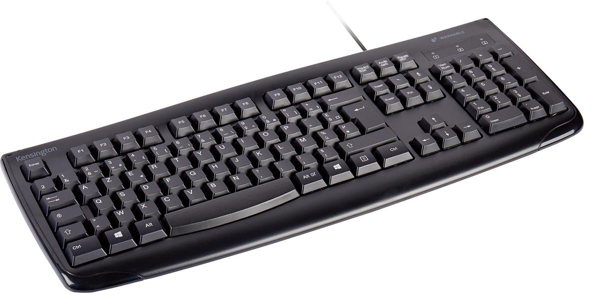 Kensington Pro Fit wasbaar toetsenbord, azerty - OfficeTown