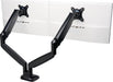 Kensington SmartFit one - touch verstelbare monitorarm, dubbel, zwart - OfficeTown