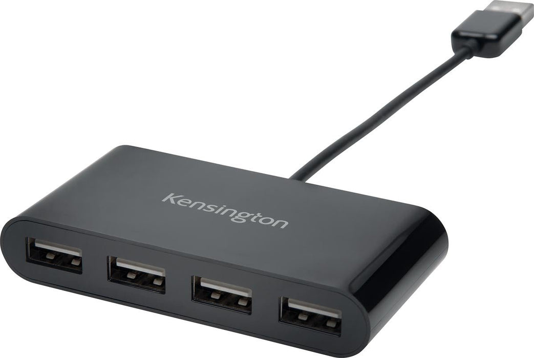 Kensington USB 2.0 Hub mini 4 - poorten - OfficeTown