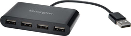 Kensington USB 2.0 Hub mini 4 - poorten - OfficeTown