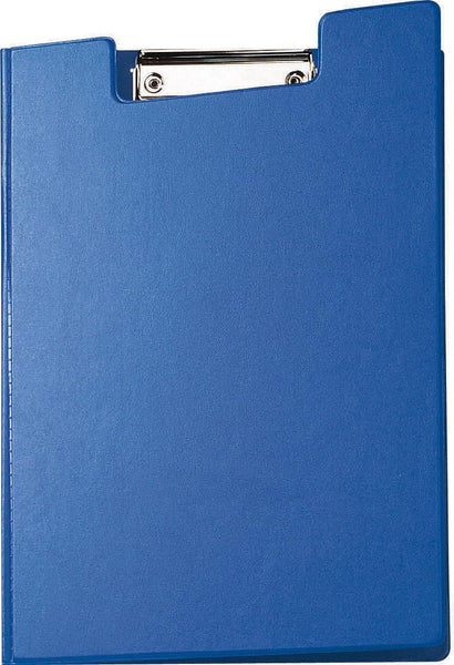 Klemmap MAUL met insteekvak A4 staand blauw