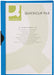 Klemmap met metalen clip A4 30 vel Transparant blauw - OfficeTown