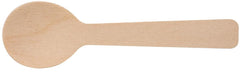 Koffielepel van gecoat hout, 96 mm, doos van 100 stuks - OfficeTown