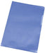 L - map blauw 120 micron pak van 100 stuks van Q - CONNECT - OfficeTown