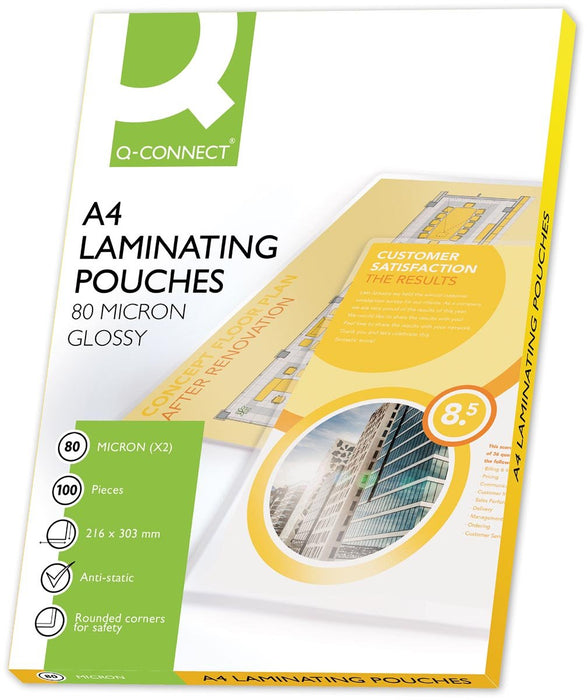 Lamineerhoes A4 2x 80 micron 100 stuks - OfficeTown