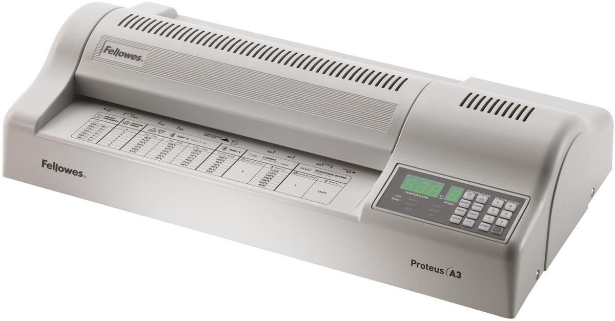 Lamineermachine Fellowes Proteus voor formaat A3 - OfficeTown