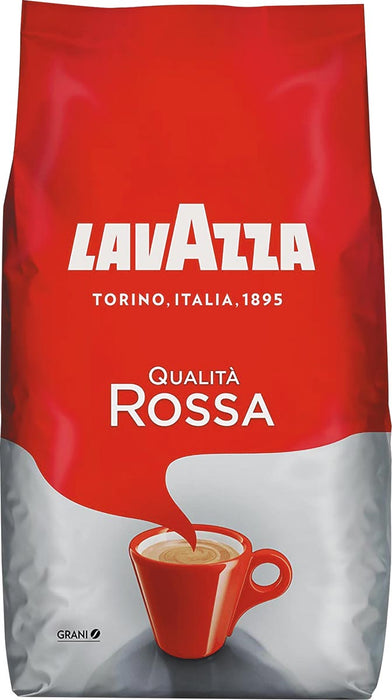 Lavazza koffiebonen qualita rossa, 1 kg tas - OfficeTown
