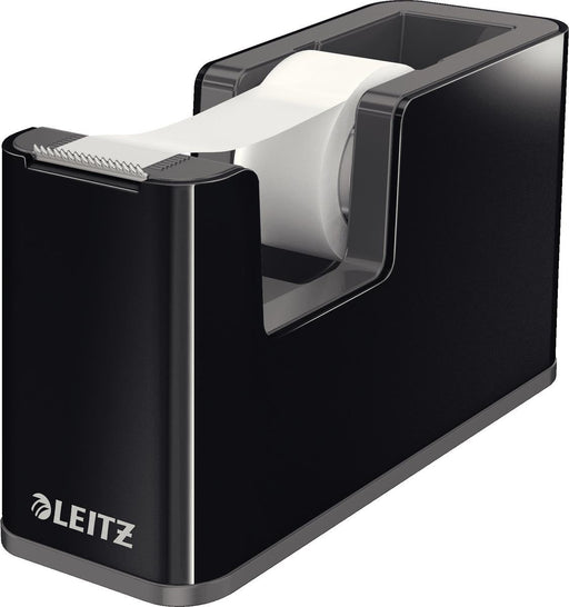 Leitz Dubbele Zwarte plakbandhouder met mesjes - OfficeTown