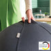 Leitz Ergo actieve zitbal, anti - rol, 65 cm, grijs - OfficeTown