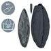 Leitz Ergo actieve zitbal, anti - rol, 75 cm, grijs - OfficeTown