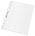 Leitz Recycle geperforeerde showtas, ft A5, 100 micron, gekorreld, doos van 25 stuks - OfficeTown