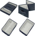 Leitz stoffen opbergdoos, grijs, set van 2, klein - OfficeTown