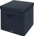 Leitz stoffen opbergdozen, grote maat, grijs, 2 stuks - OfficeTown