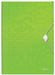 Leitz WOW elastomap met 3 kleppen, groen van PP, A4 - formaat - OfficeTown