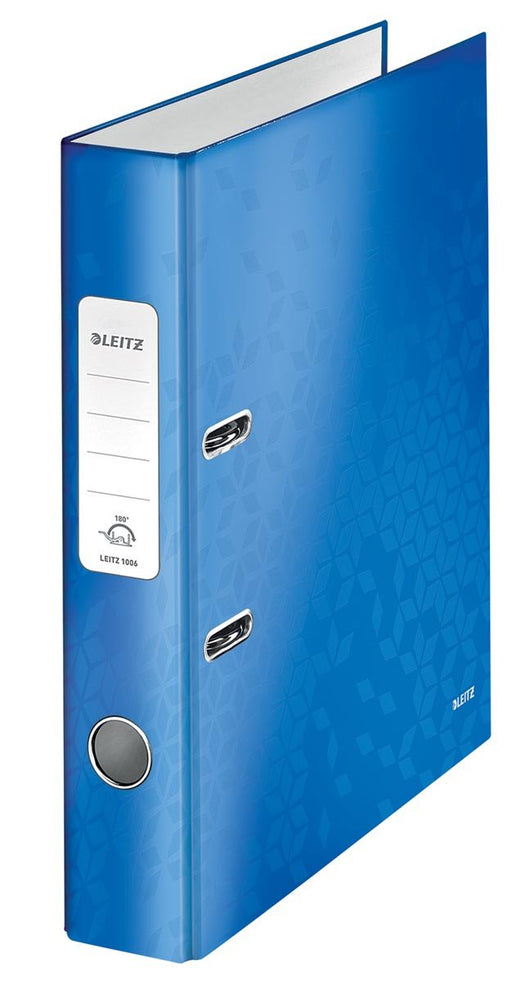 Leitz WOW map blauw, rug van 5,2 cm met hefboommechanisme - OfficeTown
