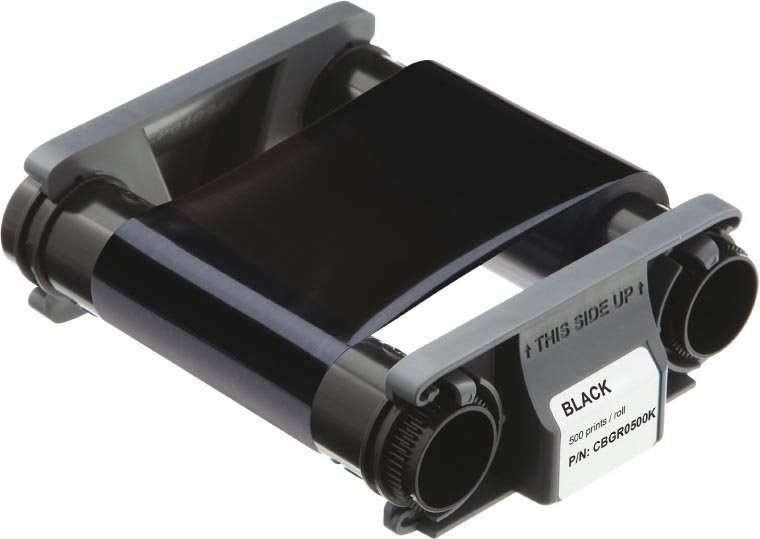 Lint zwart (500 prints) voor Badgy100 & Badgy200 - OfficeTown