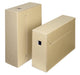 Loeff's archiefdoos City Box 30+, ft 390 x 260 x 115 mm, bruin/wit, pak van 50 stuks - OfficeTown