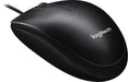 Logitech muis B100, zwart - OfficeTown