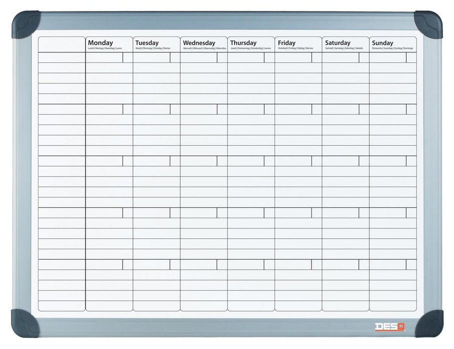 Magnetische maandplanner met accessoiresgoot - OfficeTown