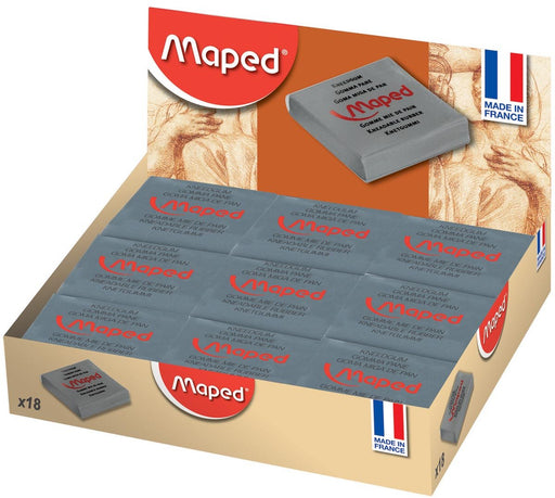 Maped gum 18 stuks natuurrubber - OfficeTown