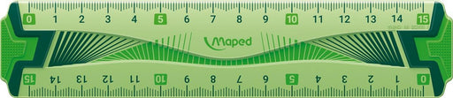Maped Lat Flex Onbreekbaar 15 cm, met dubbele graduatie van plastic - OfficeTown
