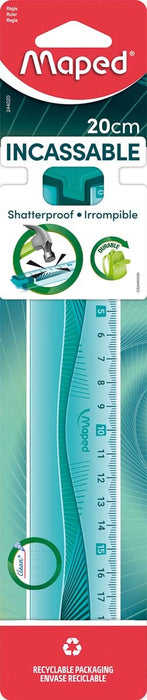 Maped lat Flex onbreekbaar 20 cm met UV - inkt - OfficeTown
