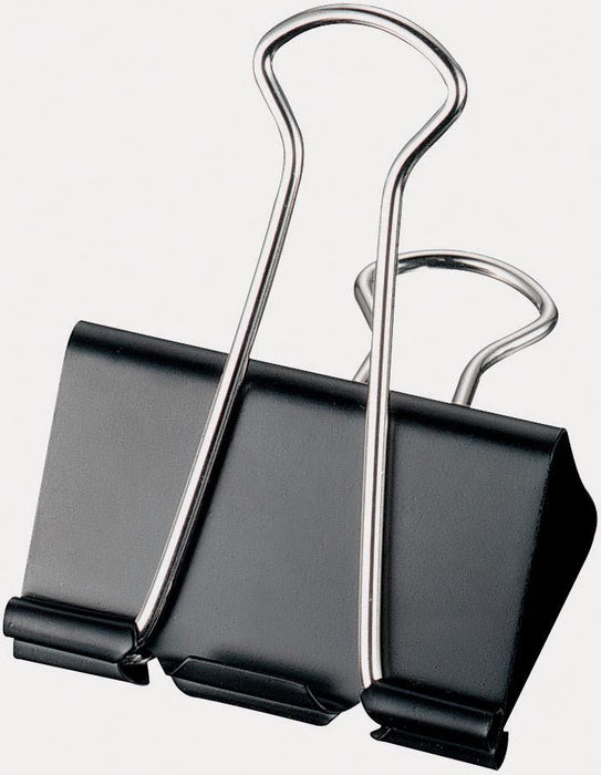 Maped papierklemmen 51 mm, zwart, doos van 12 stuks - OfficeTown