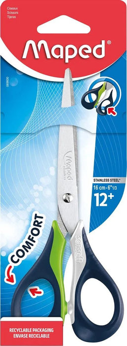 Maped schaar Sensoft 16 cm, voor rechtshandigen, met scherpe punt - OfficeTown