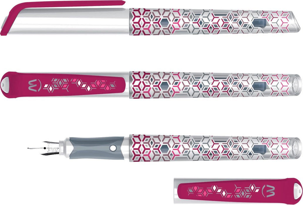 Maped vulpen Classic, blister met 1 stuk met zachte driekantige grip - OfficeTown