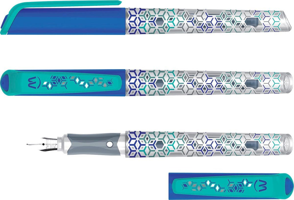 Maped vulpen Classic, blister met 1 stuk met zachte driekantige grip - OfficeTown