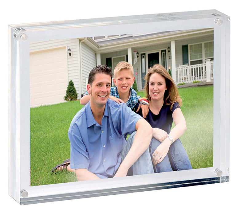 MAUL fotolijst acryl 15x11.5x2.4cm met magnetische hoekverbinding - OfficeTown