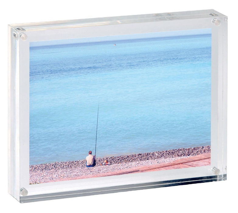 MAUL fotolijst acryl 15x11.5x2.4cm met magnetische hoekverbinding - OfficeTown