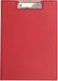MAUL klembordmap Poly, PP folie, A4 staand, rood - OfficeTown