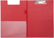 MAUL klembordmap Poly, PP folie, A4 staand, rood - OfficeTown