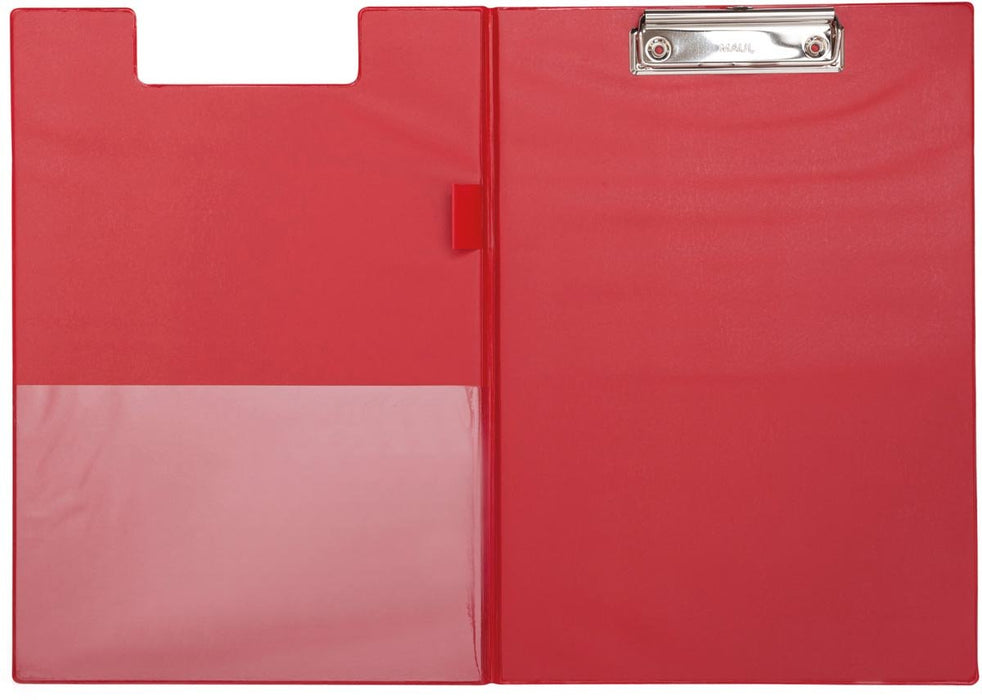 MAUL klembordmap Poly, PP folie, A4 staand, rood - OfficeTown