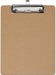 MAUL klemplaat Basic, hardboard karton, A5 staand, bruin - OfficeTown