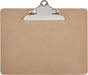 MAUL klemplaat Classic, hardboard karton, A4 liggend, bruin - OfficeTown