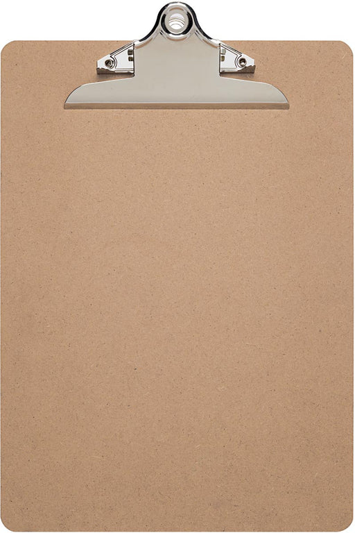 MAUL klemplaat Classic, hardboard karton, A4 staand, bruin - OfficeTown