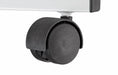 MAUL projectietafel, grijs, ft 38 x 38 cm, h 64 - 100 cm - OfficeTown
