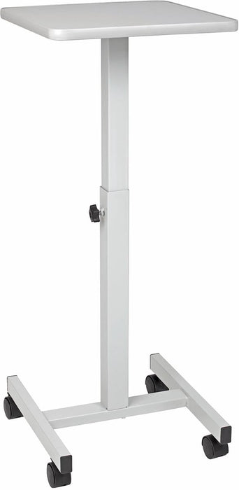 MAUL projectietafel, grijs, ft 38 x 38 cm, h 64 - 100 cm - OfficeTown