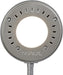 MAULarc bureaulamp, LED, op voet, zilver - OfficeTown