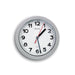 MAULstep wandklok, quartz, diameter 20 x 5 cm, kunststof kader, zilver - OfficeTown