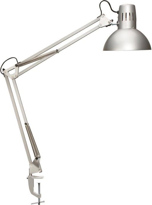 MAULstudy bureaulamp, met tafelklem, zilver - OfficeTown
